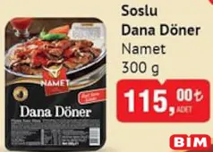 NAMET SOSLU DANA DÖNER 300 G